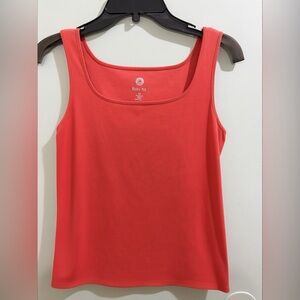Ruby Rd. Women's Orange Tank Top size Medium 100%Cotton